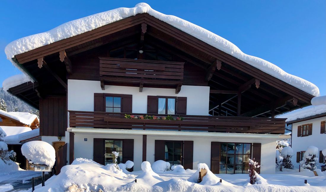 Das Gästehaus Liebl im Winter