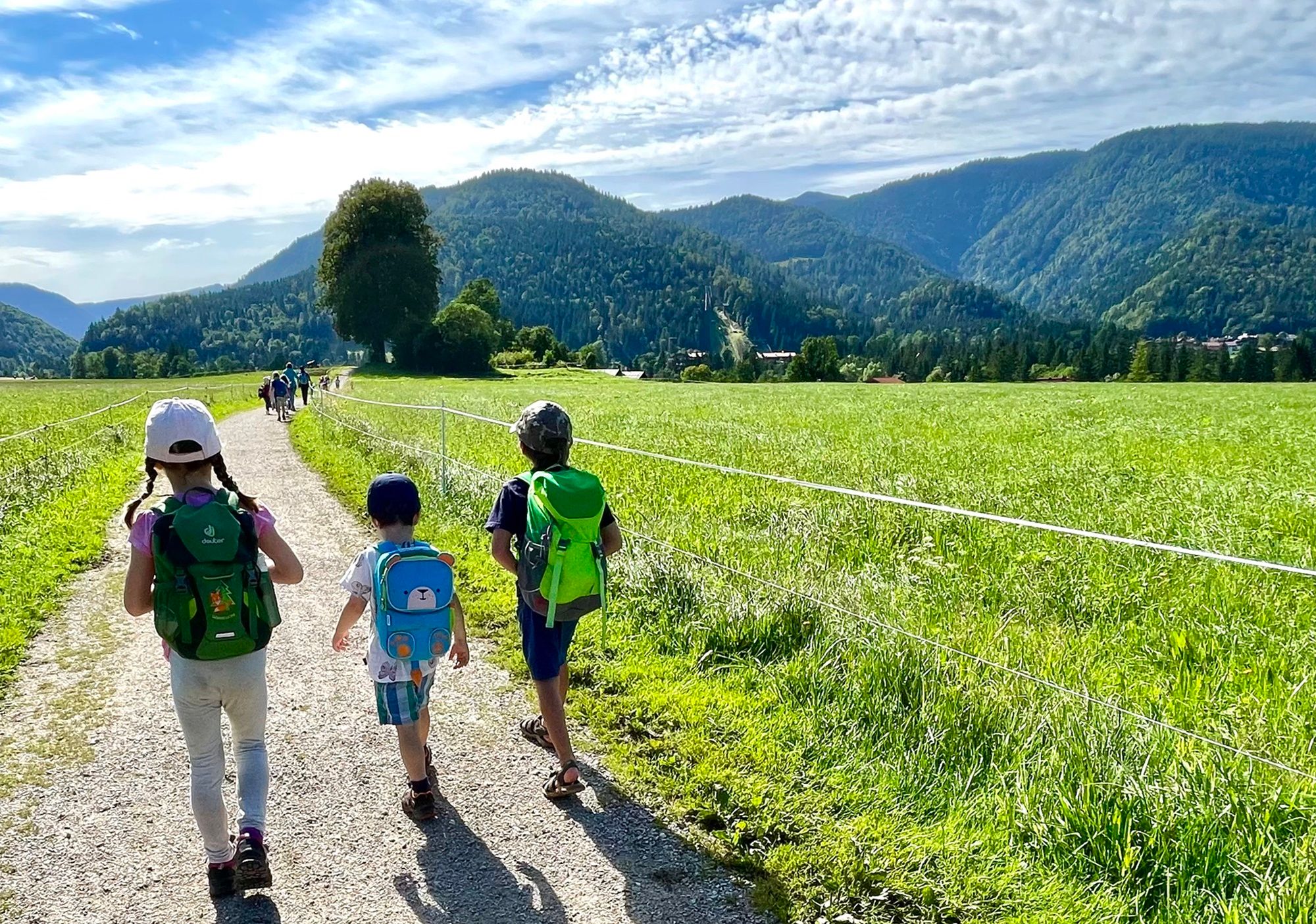 Wandern mit Kindern in Reit im Winkl