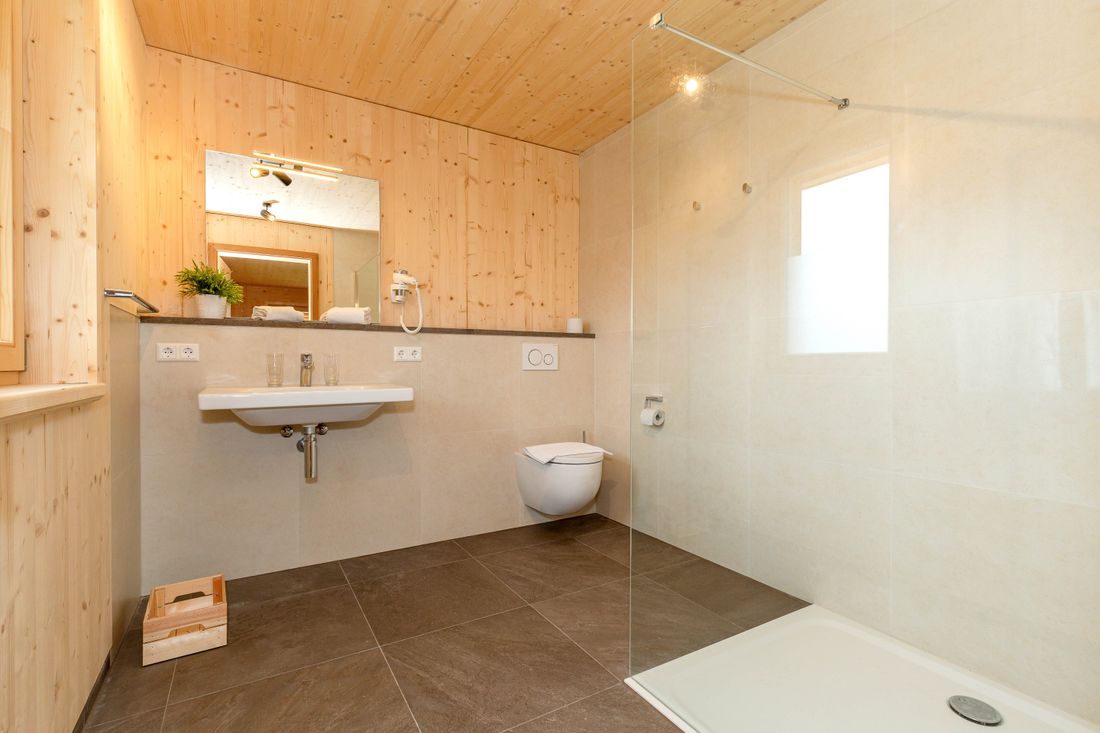 ...auch mit Bad en suite