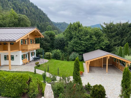 Chalet Vogelnest am Waldbach  von Westen