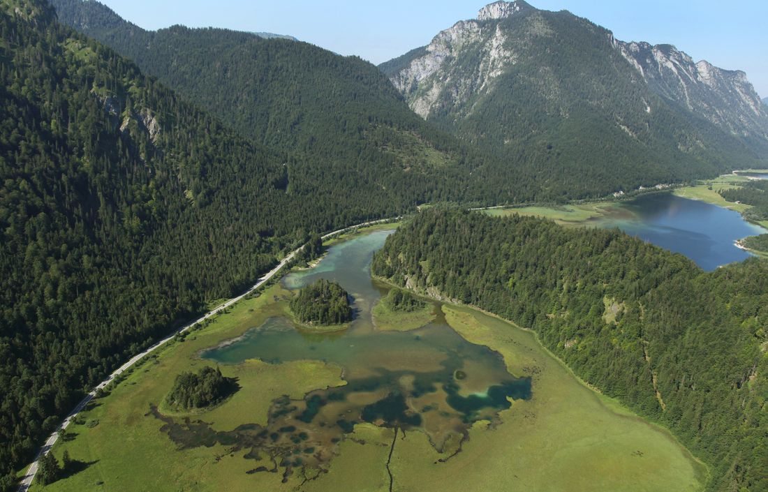 Luftbilder Drei Seen Gebiet