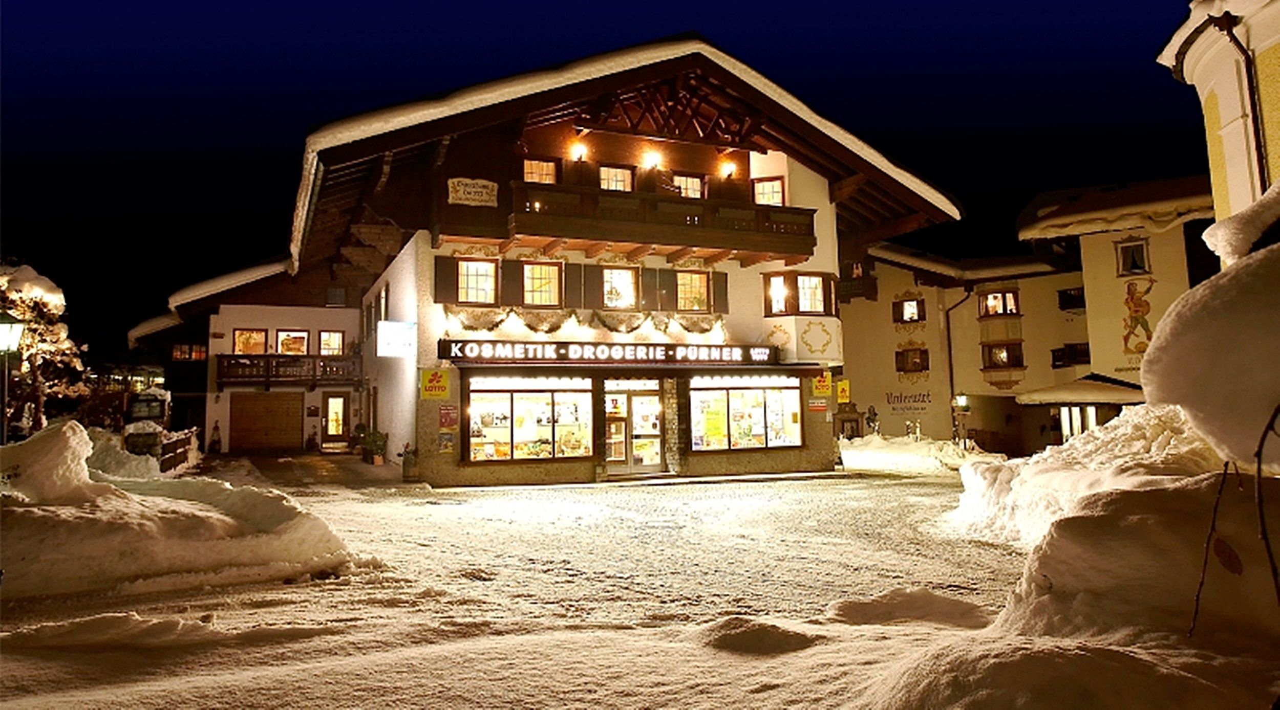 das Haus Pürner im Winter