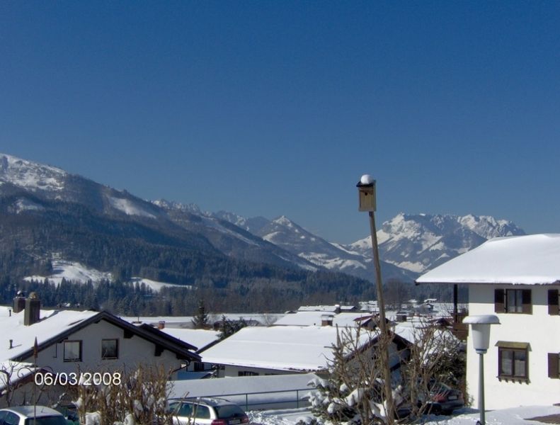 Aussicht vom Balkon