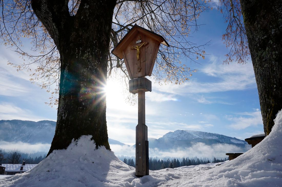 Wimmerkreuz im Winter