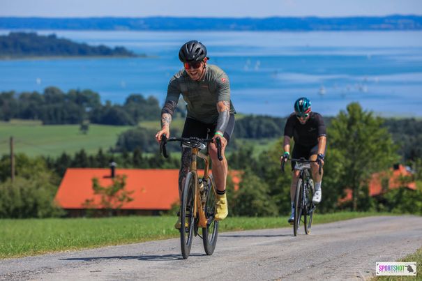 Rennrad fahren mit Tim