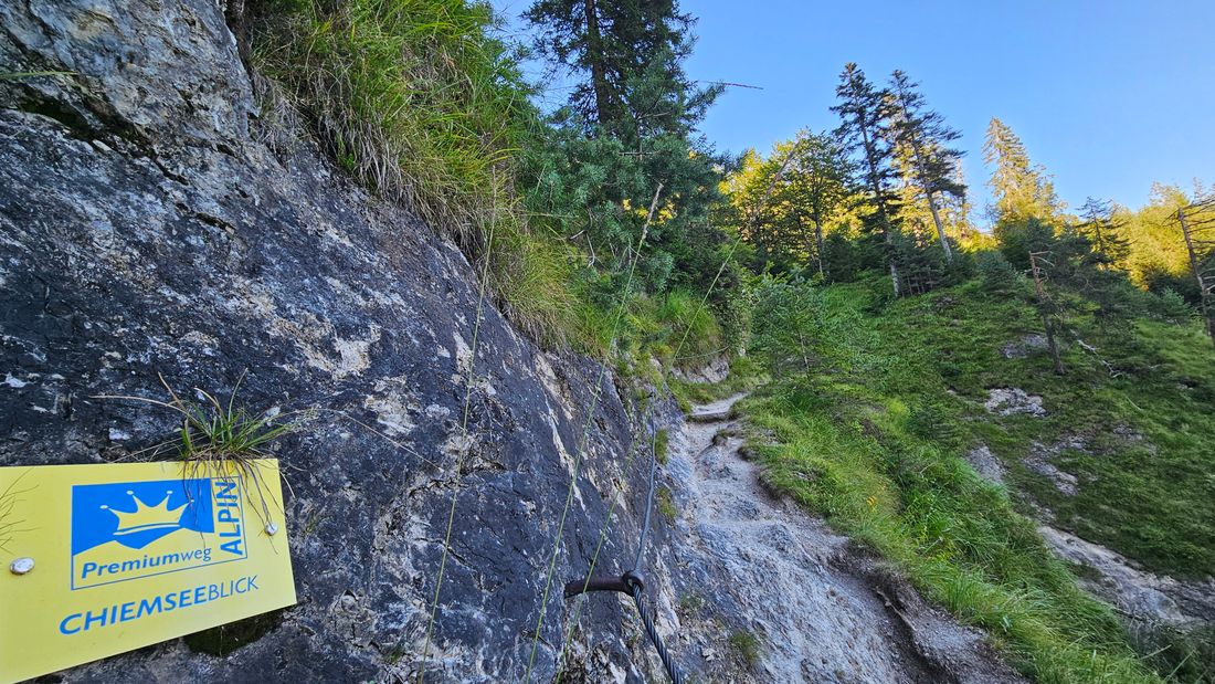 Chiemseeblick Hausbachfall