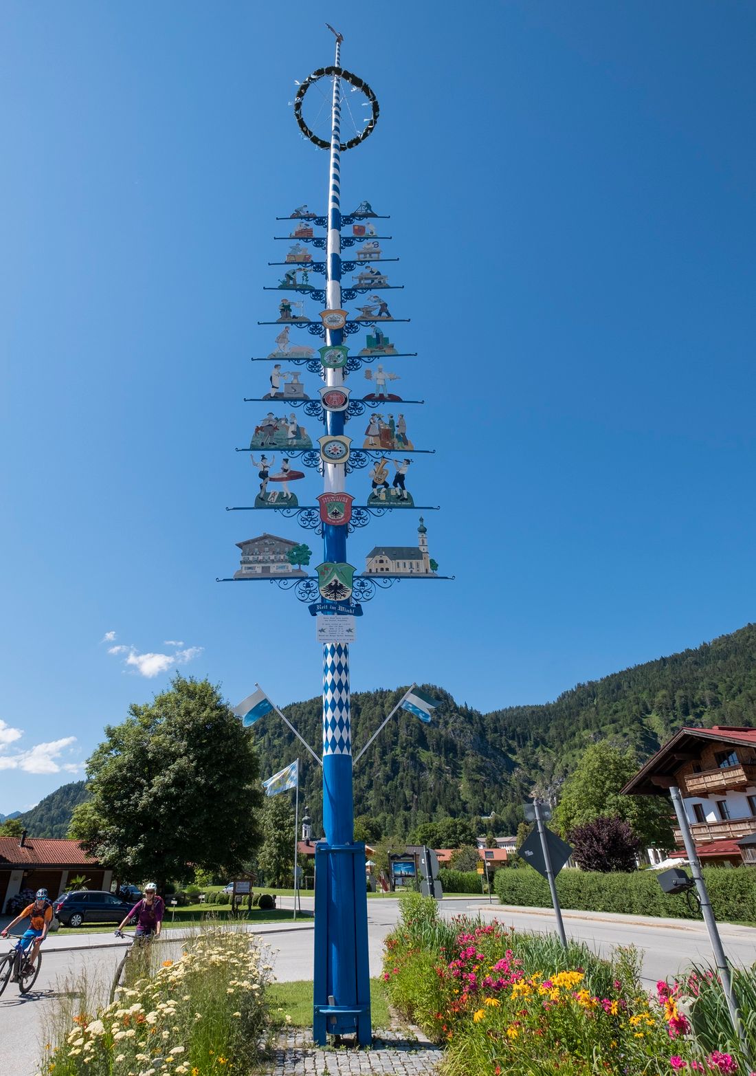 Maibaum in Reit im Winkl