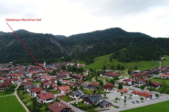die Lage des Münchner Hof