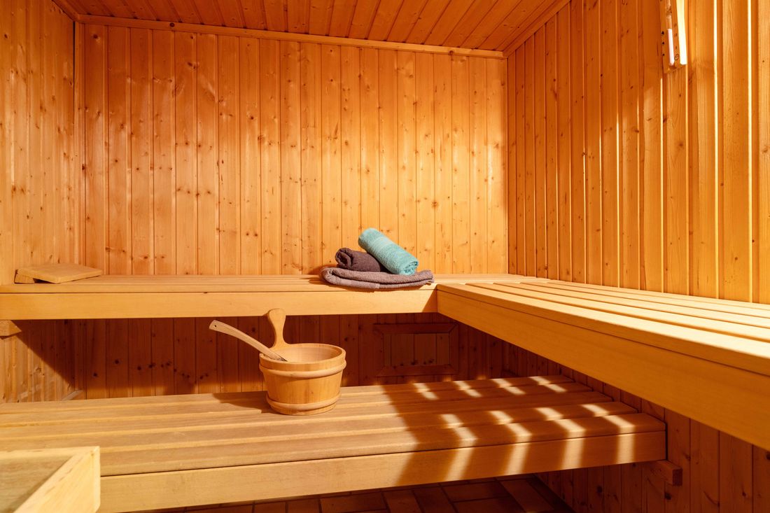Sauna im Haus