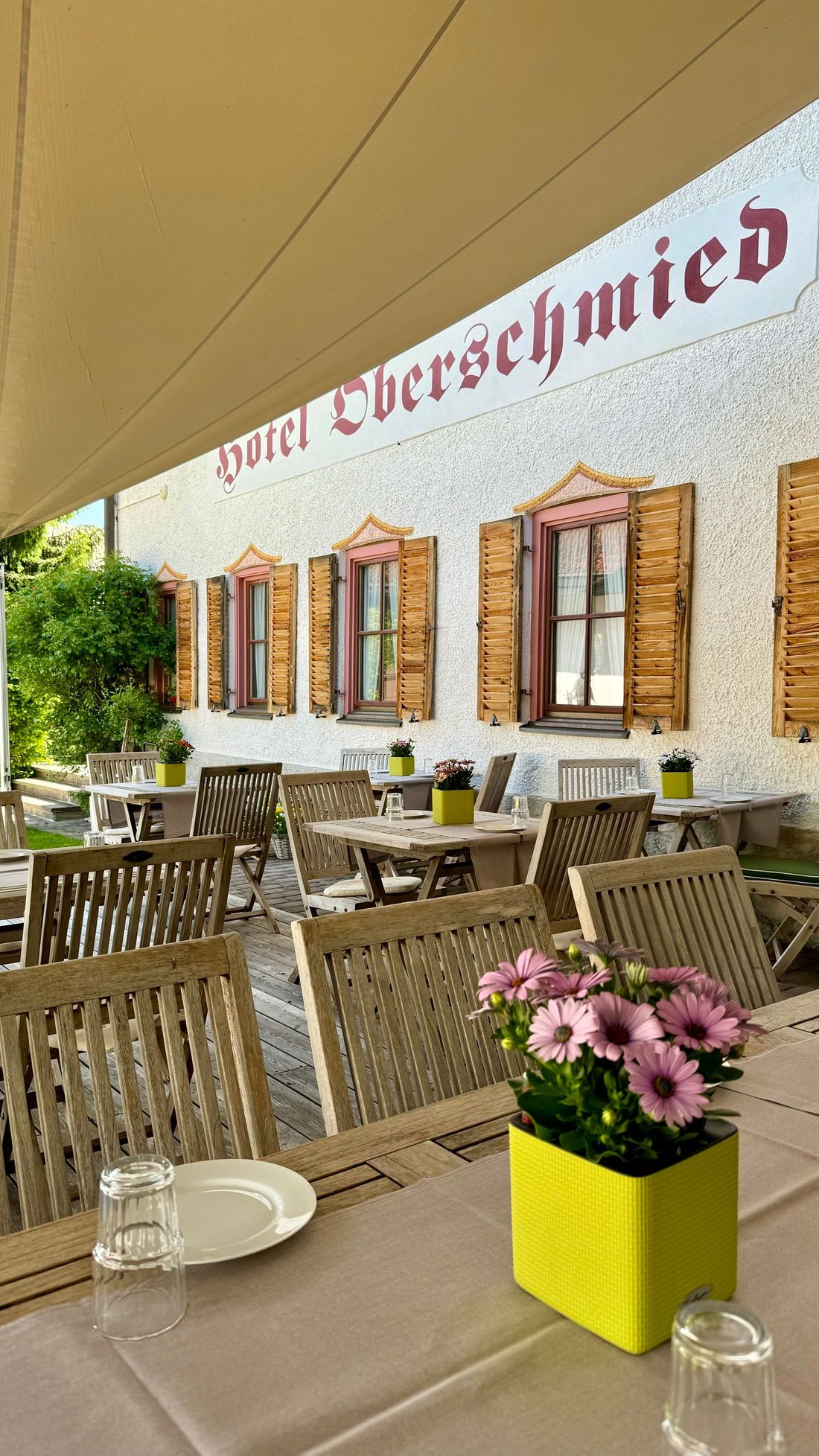 Frühstücksterrasse