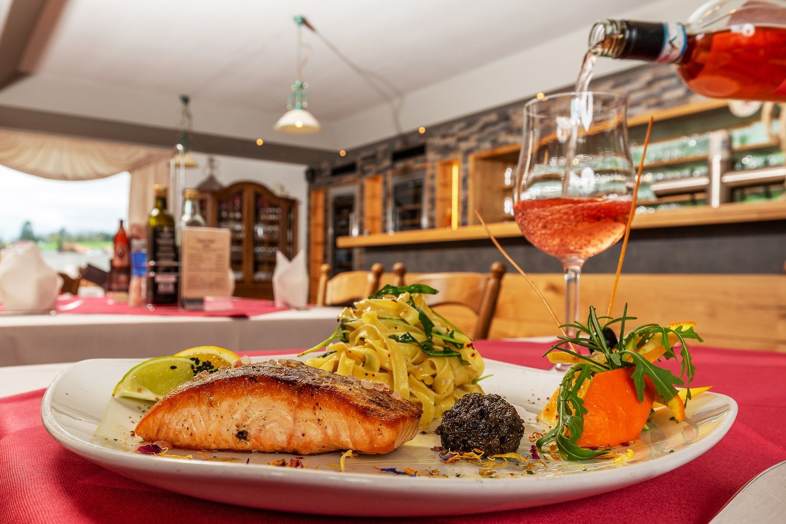 Essen im Porto Bello