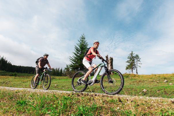Fahrradtour auf die Winklmoos-Alm