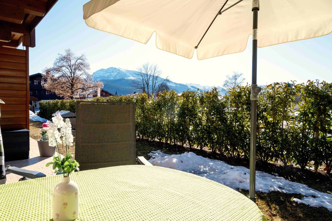 Herrliche Sonnenterrasse