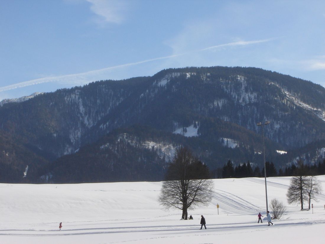 Ein Langlaufparadies (Einstieg in der Nähe unseres Hauses)