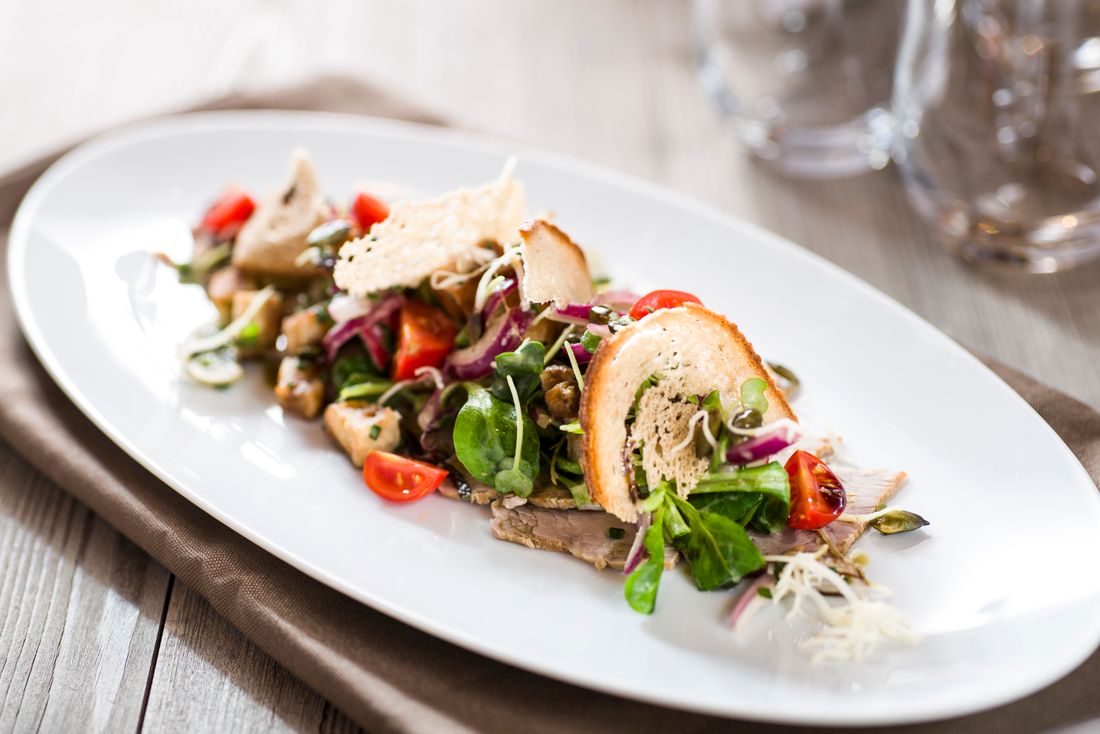 Essen im Gut Steinbach