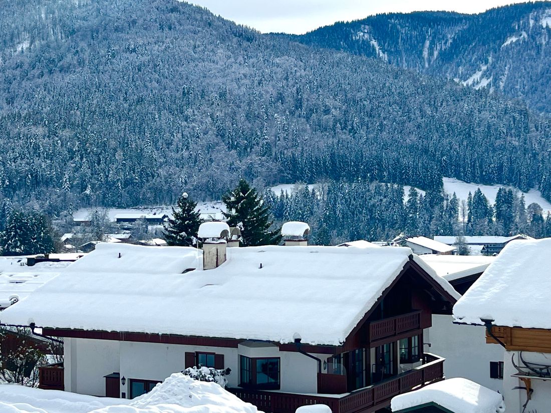 Haus im Winter