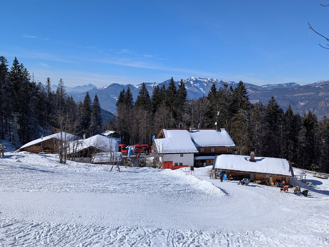 Hindenburghütte Winter