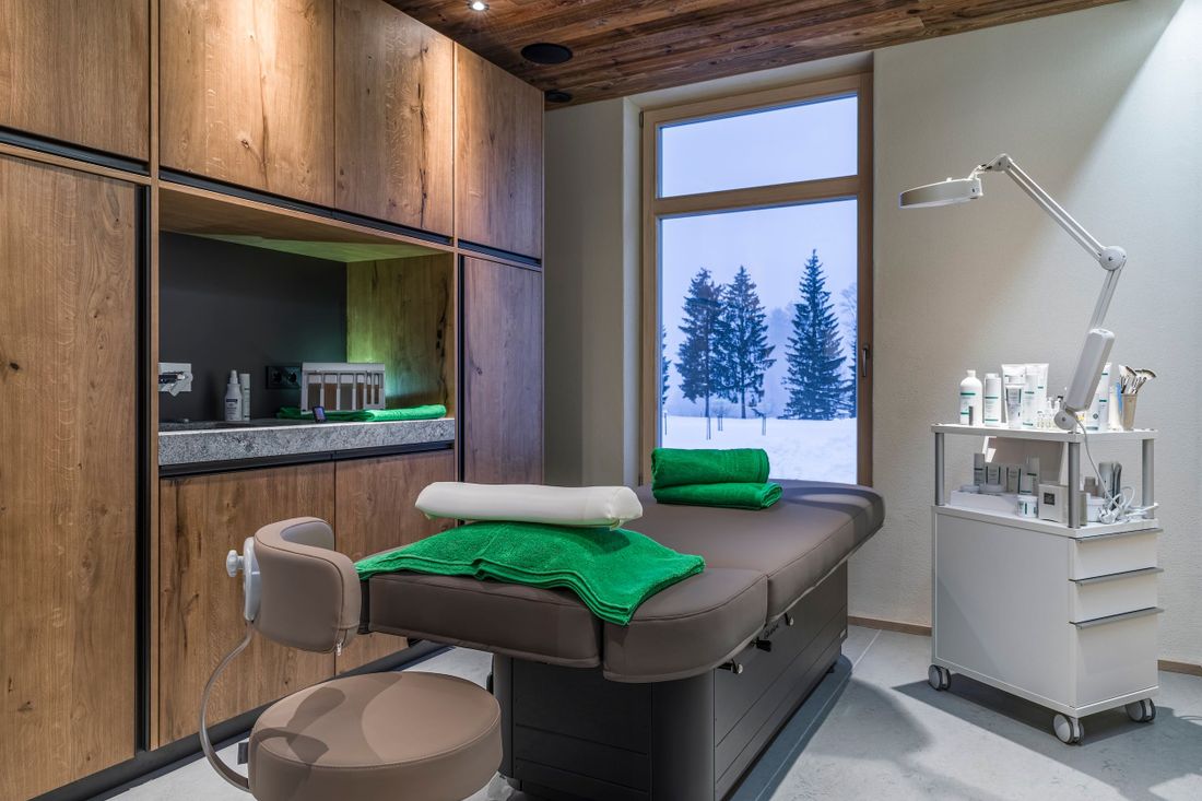 Behandlungsraum im Heimat & Natur SPA