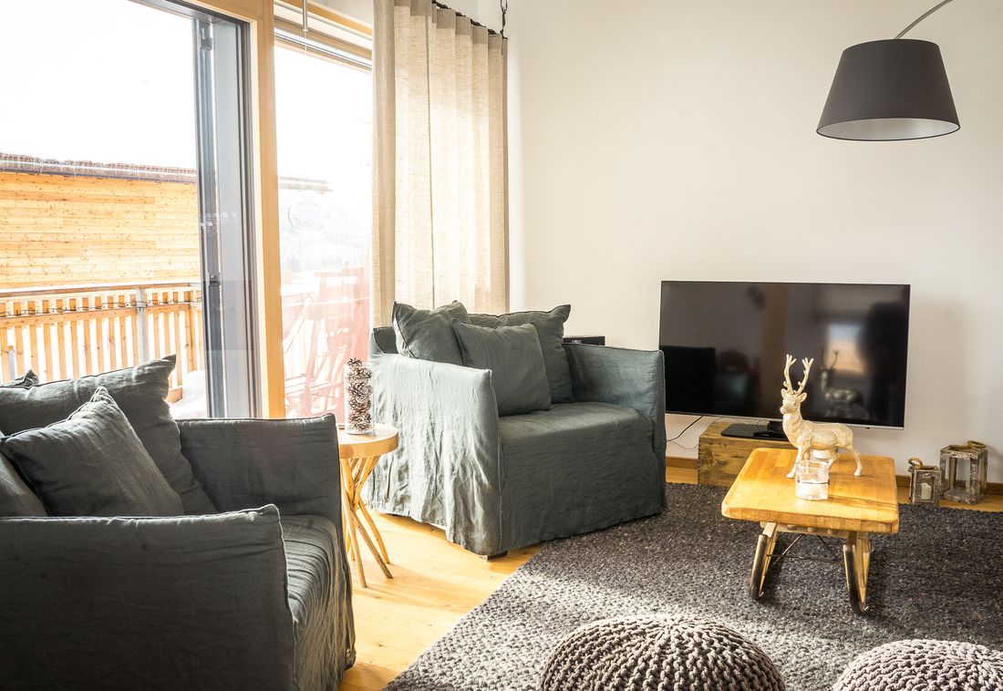 Wohnbereich mit Balkon