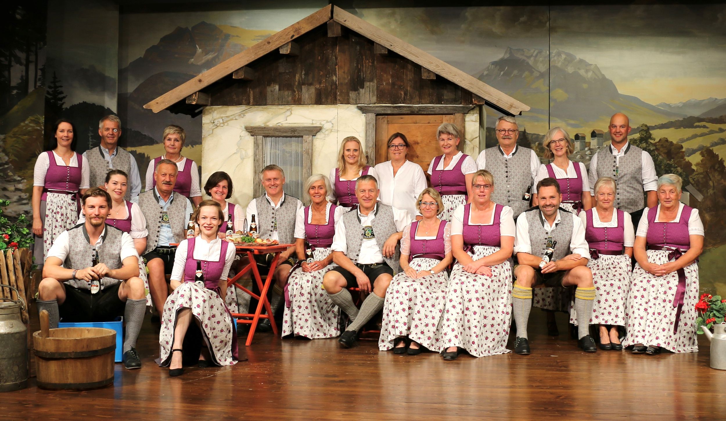 Gruppenbild Theaterverein Reit im Winkl