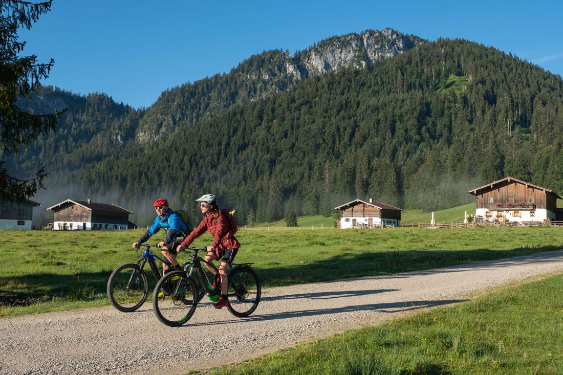 Mountainbiker in Ruhpolding
