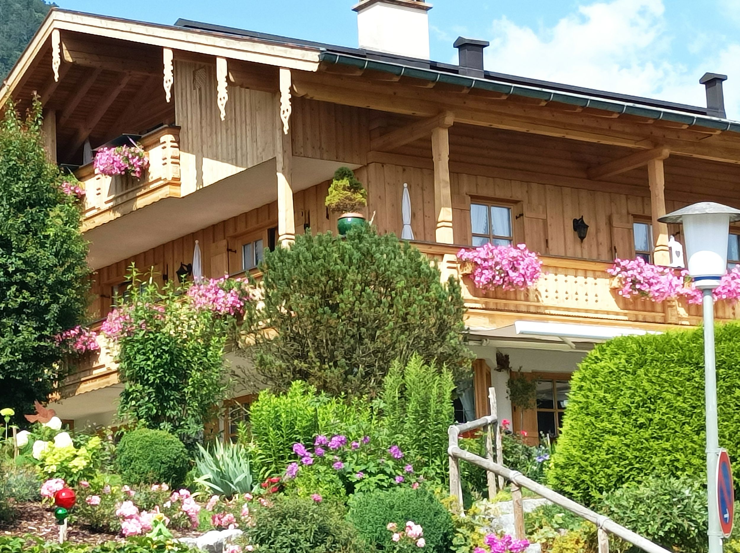 Landhaus Kunz im Sommer