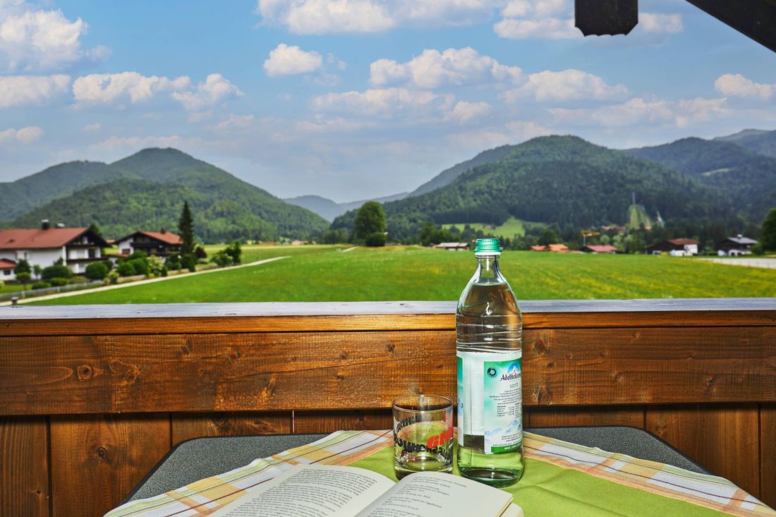 Ausblick von einem der beiden Balkone