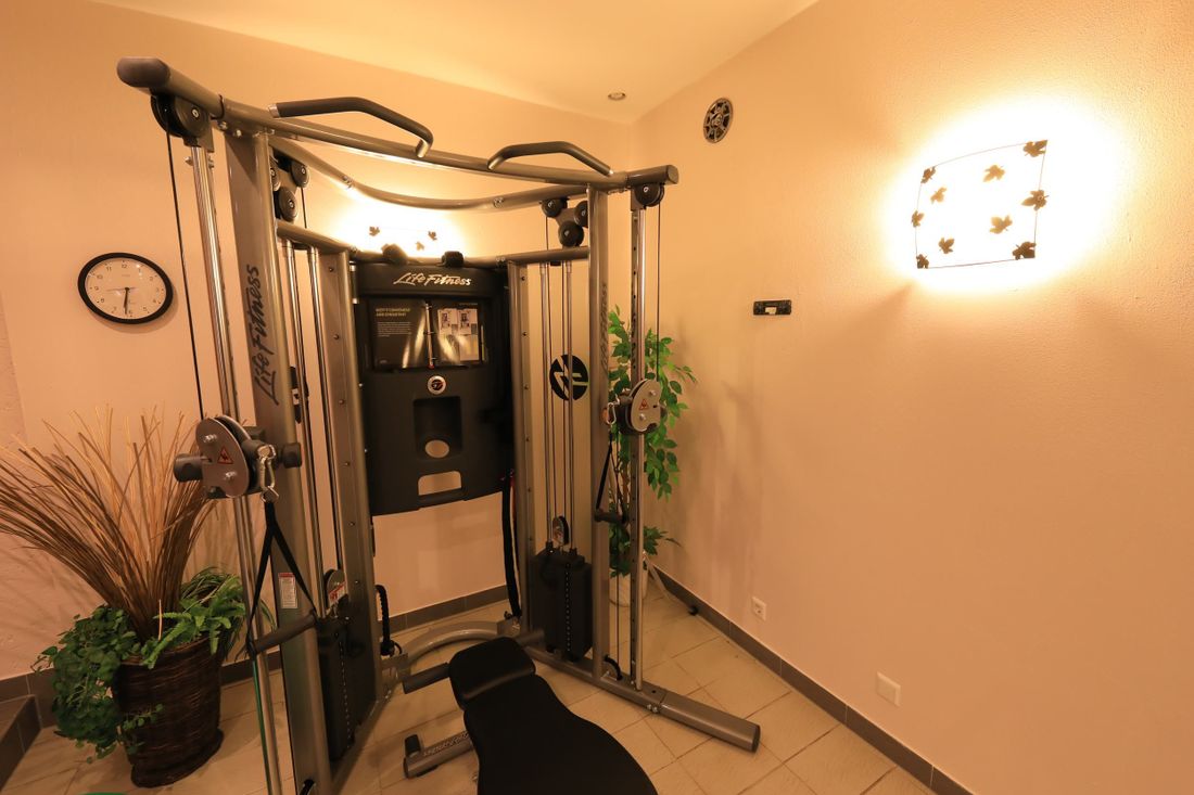 im Fitnessraum