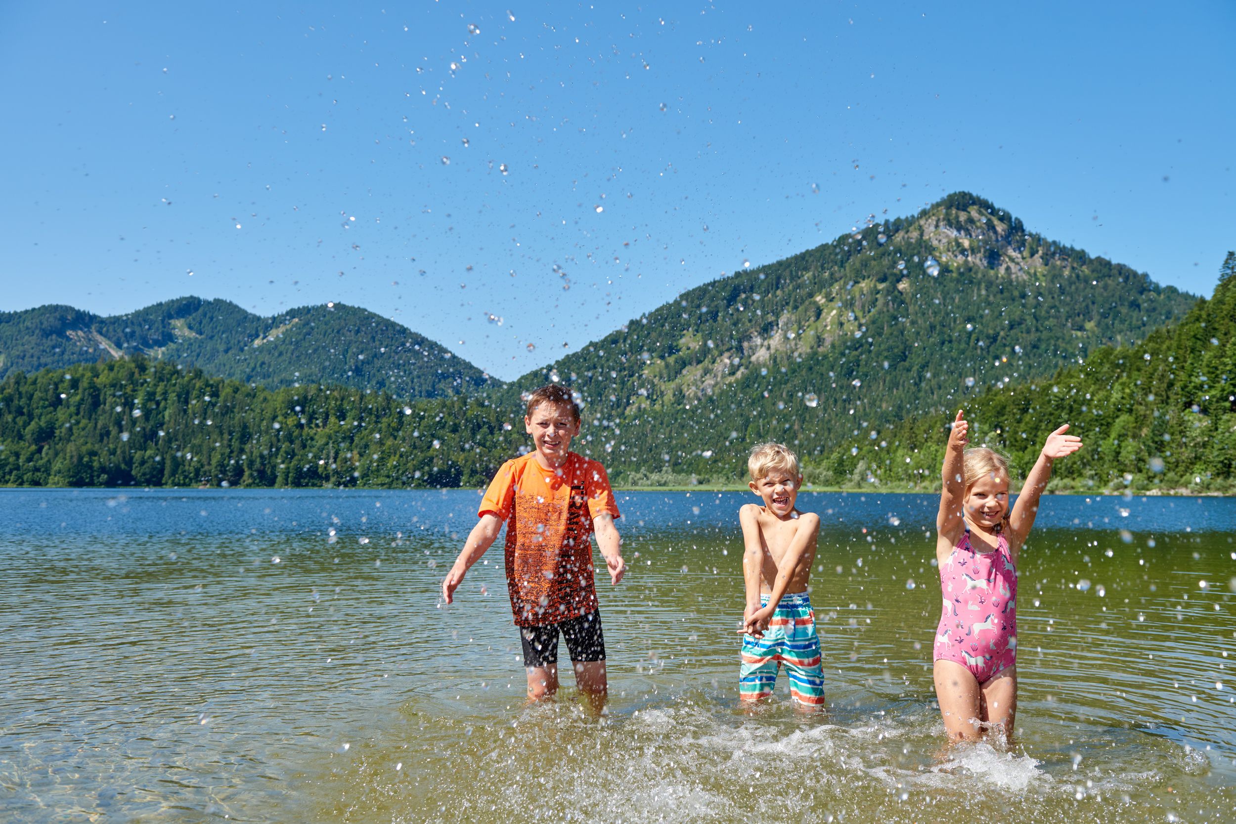Baden im Weitsee Dreiseengebiet