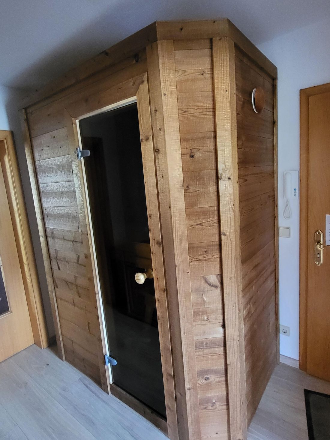 Zimmersauna in der Wohnung