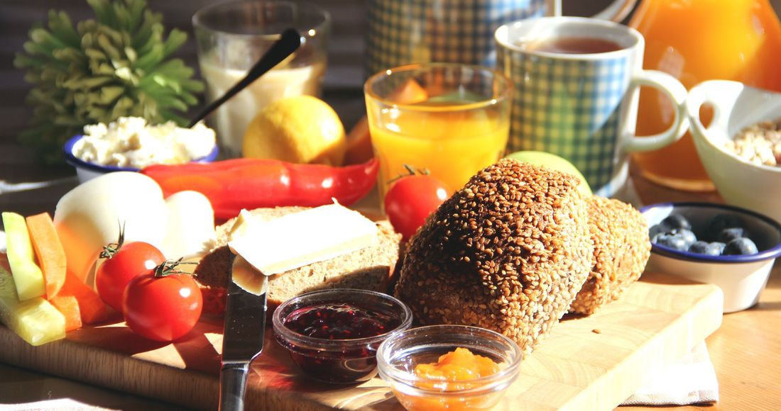 Frühstück Vitalort Pension Sonnenzeit