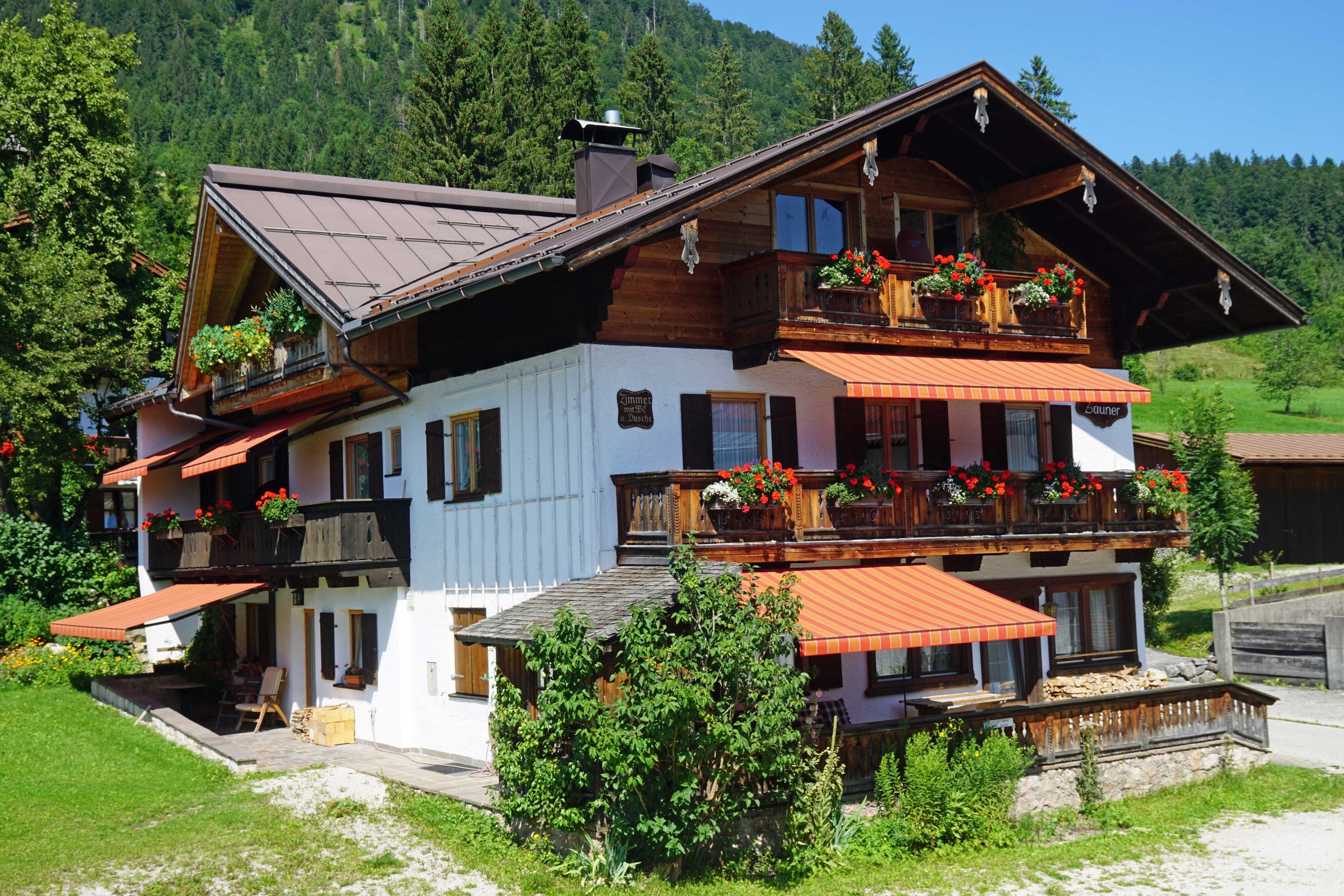 Das Haus im Sommer