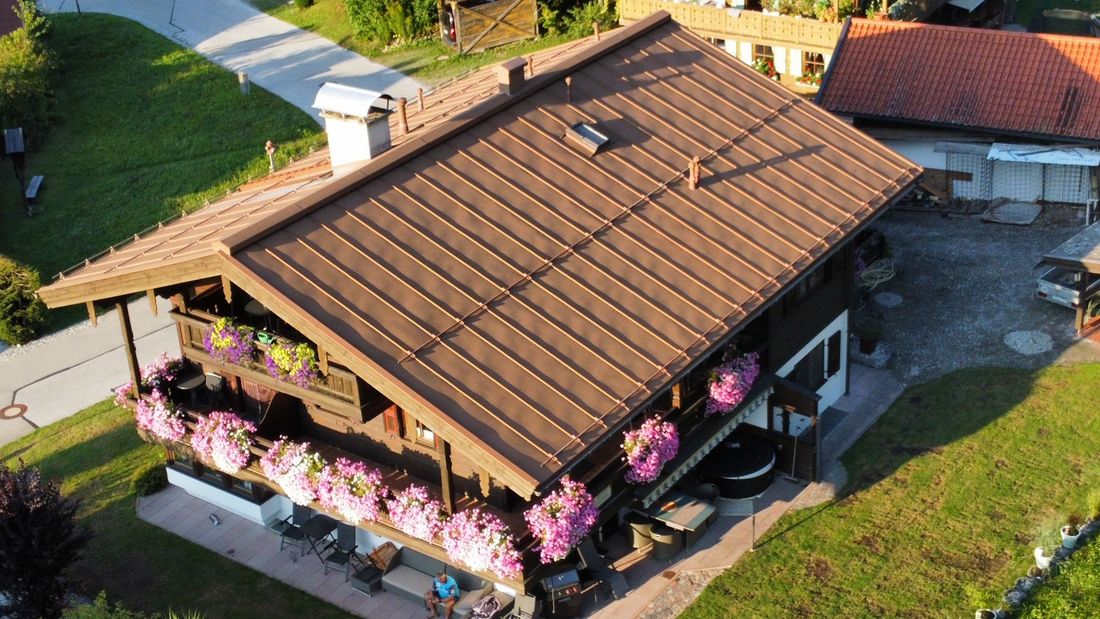 Luftbild vom Haus am Dürrach