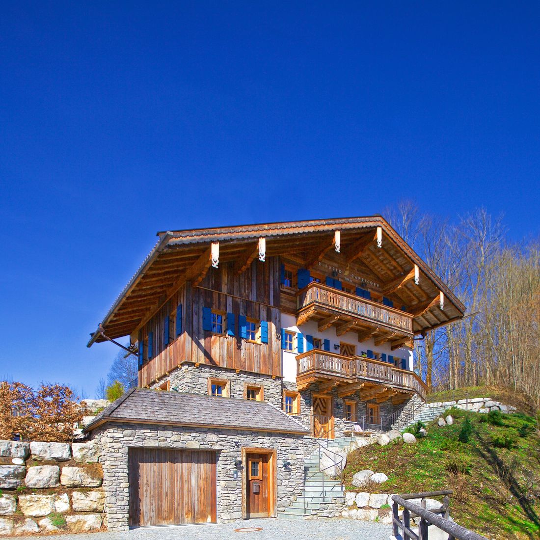 Rifugio Capricorn in ruhiger Lage am Ortsrand