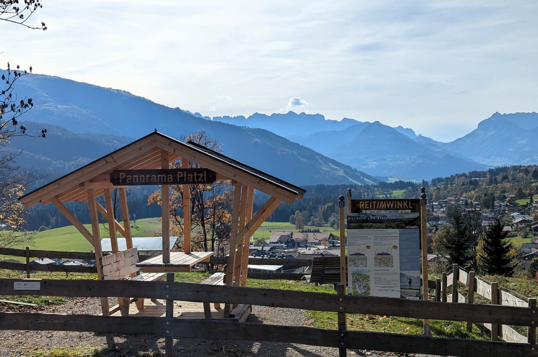 Hausberg Panoramaplatzl Herbst