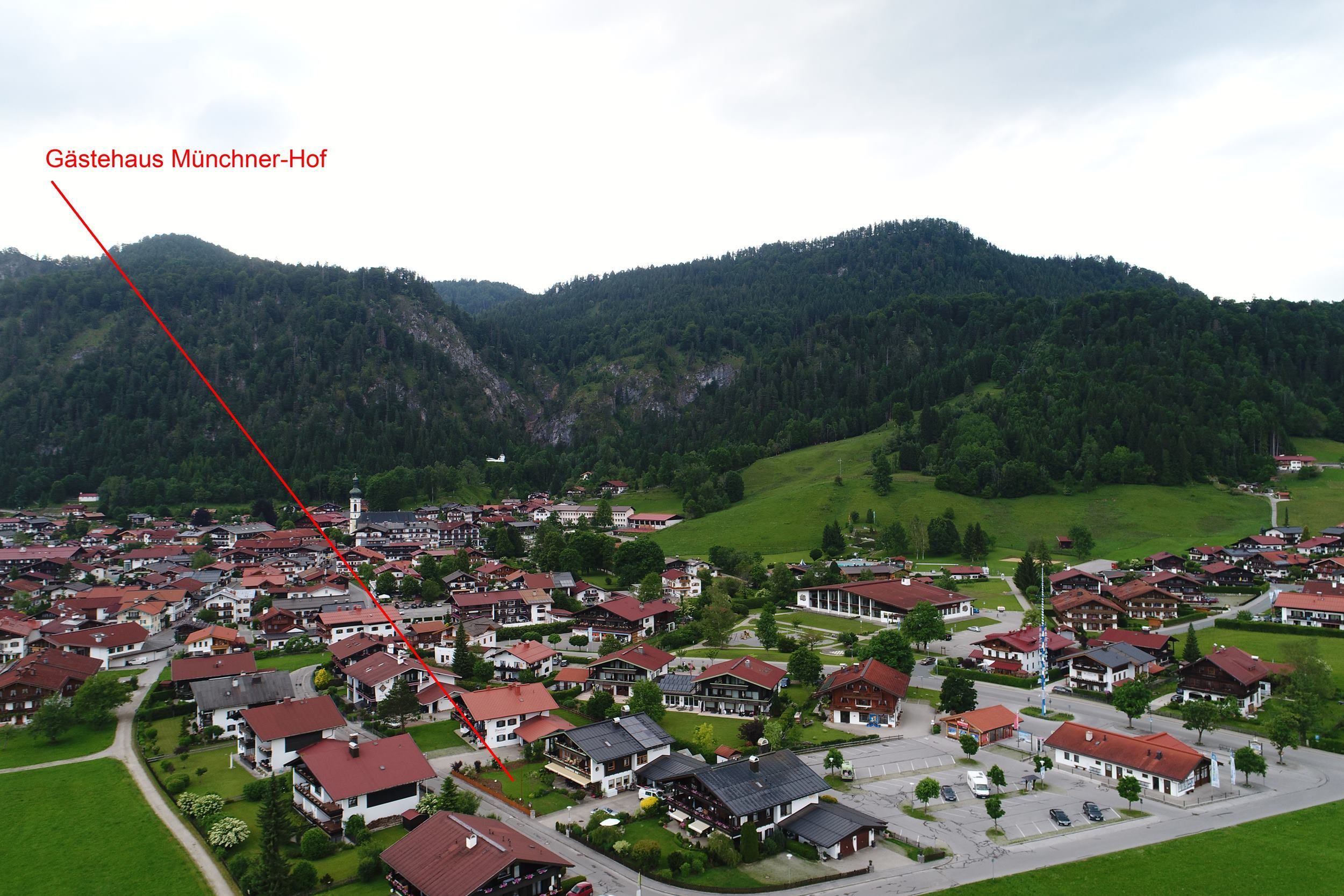 die Lage des Münchner Hof