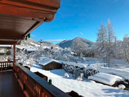 Aussicht vom Landhaus Franziskus in den Ort