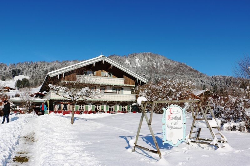 Unser Haus im Winter