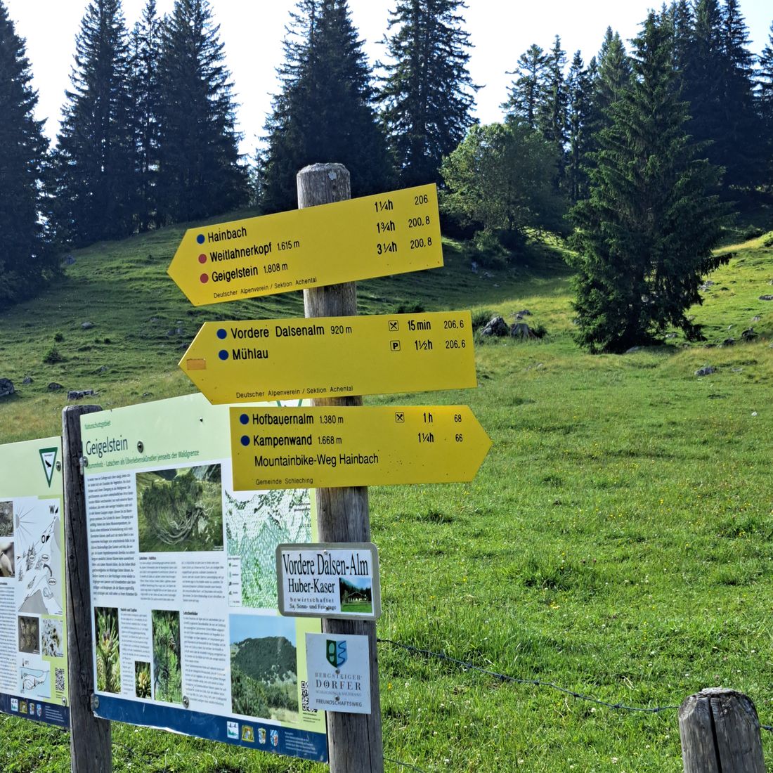 Da geht´s rauf