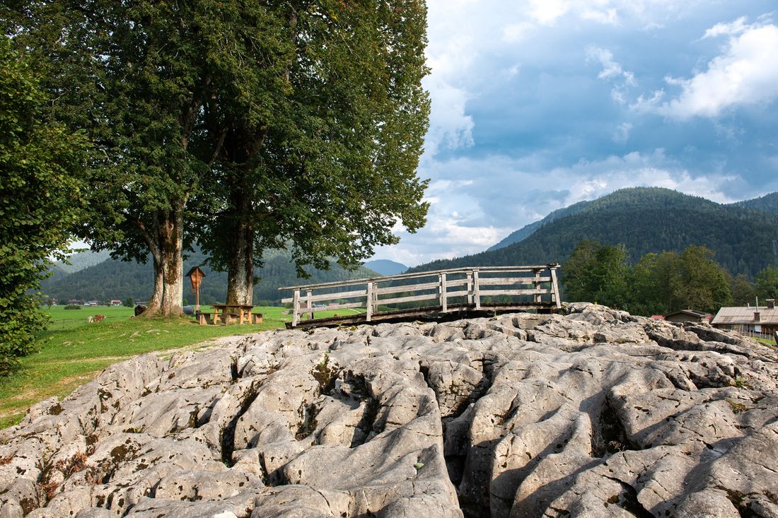 Gletschermühlenfeld Reit im Winkl