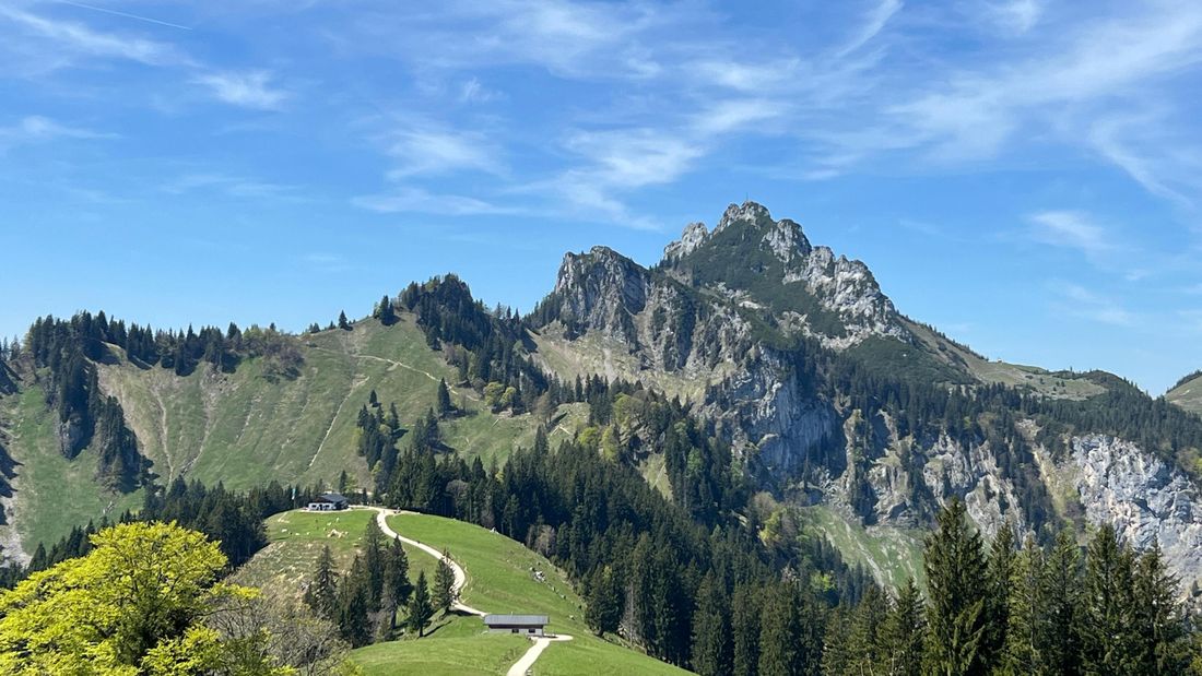 Blick zur Kampenwand