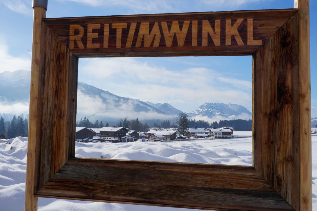 Gletschermühlen Platzl im Winter