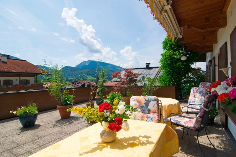 unsere gemütlich Terrasse