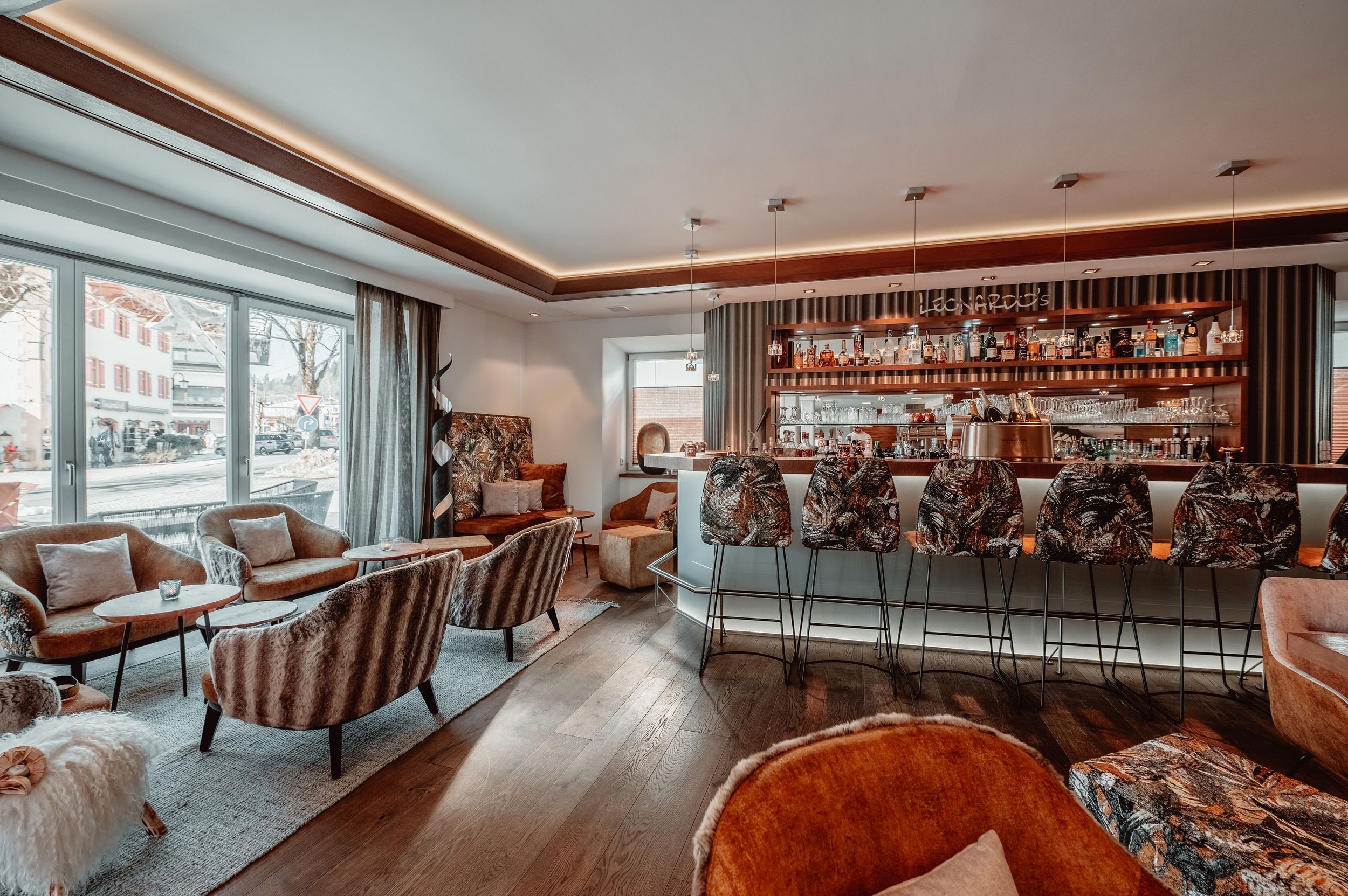 Barbereich im Hotel Unterwirt