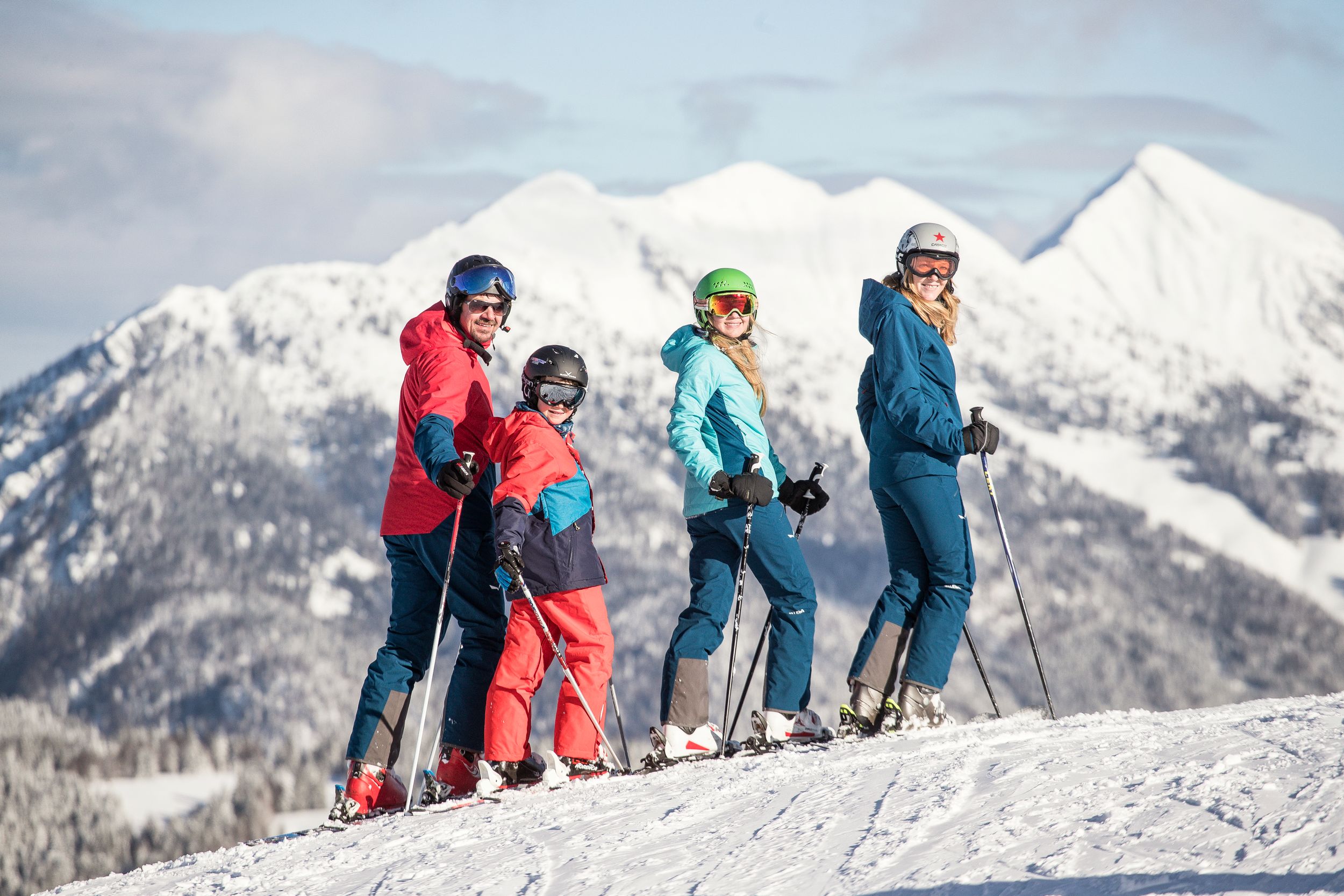 Familien Skigebiet Steinplatte Winklmoos-Alm