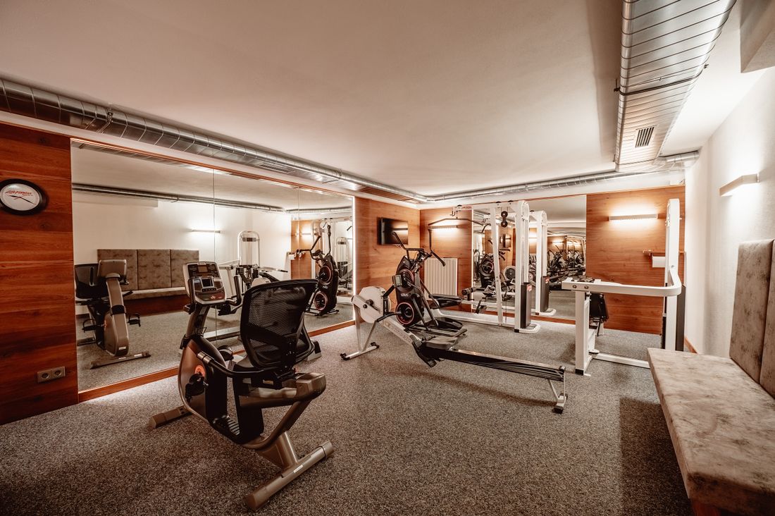 Fitnessraum im Hotel Unterwirt