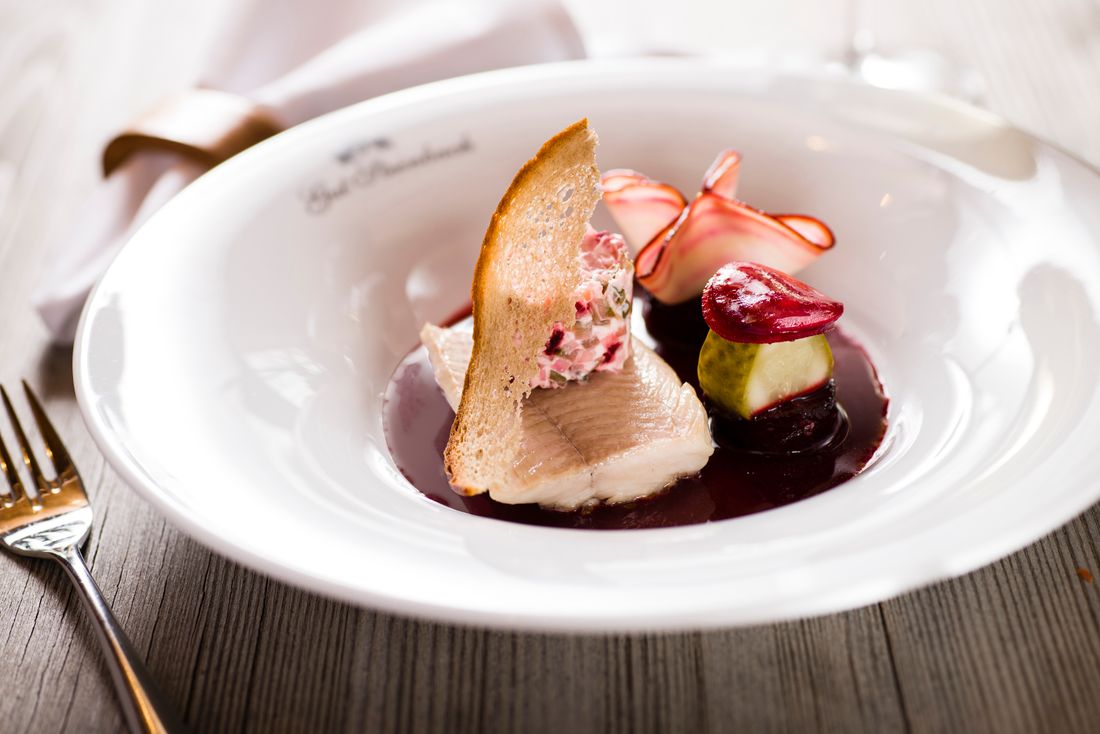 Leckere Speise im Gut Steinbach