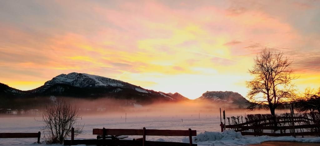 winterliche Abendstimmung