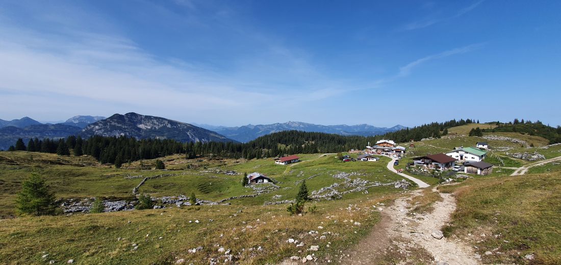 Auf dem Weg vom Fellhorn zum Straubinger Haus