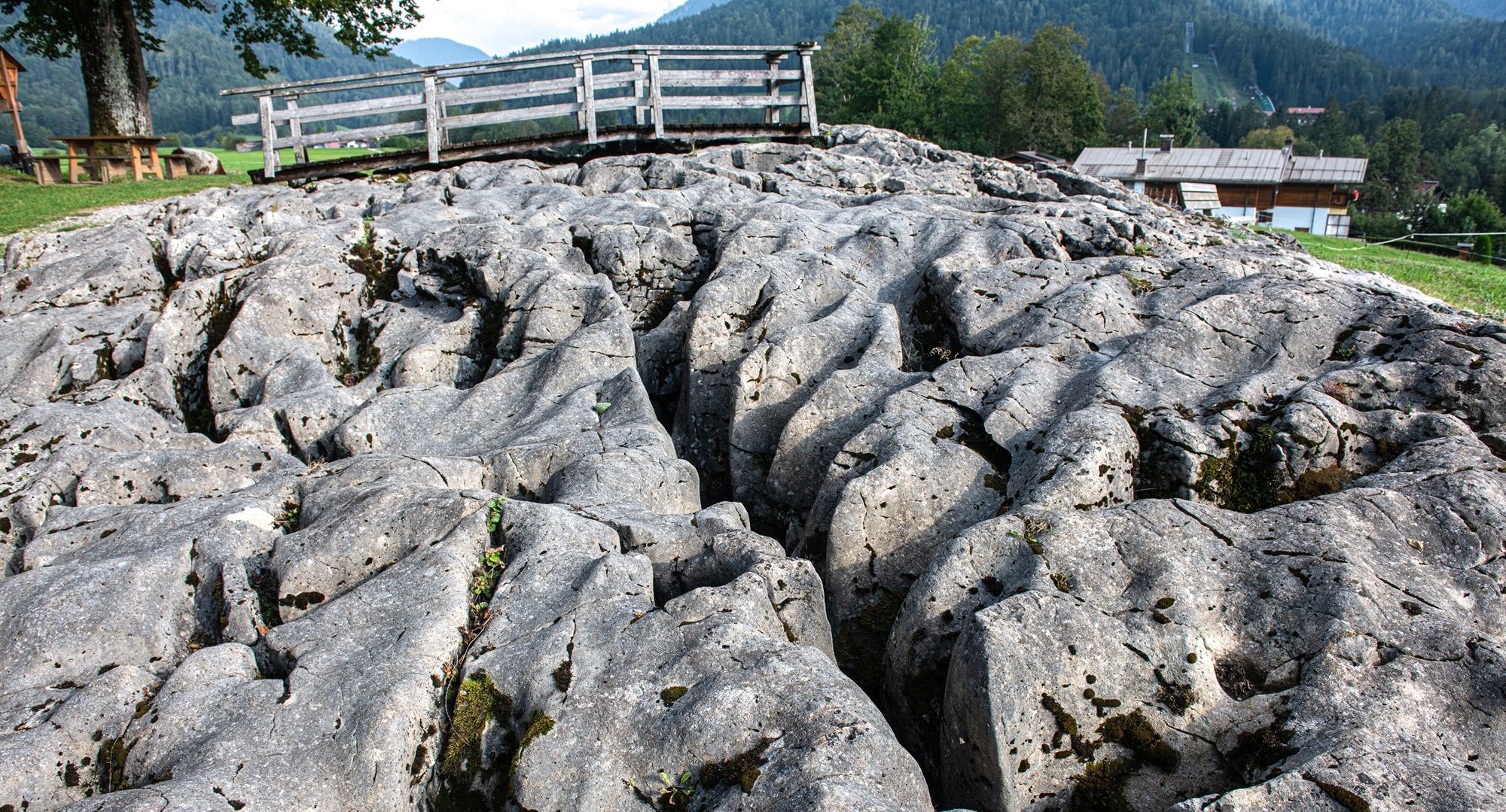 Gletschermühlenfeld Reit im Winkl